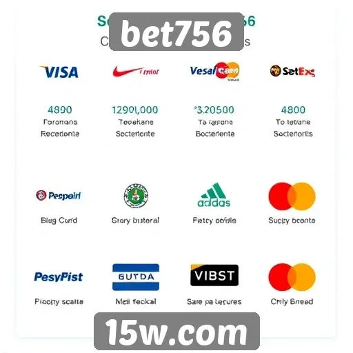 Métodos de pagamento disponíveis na bet756